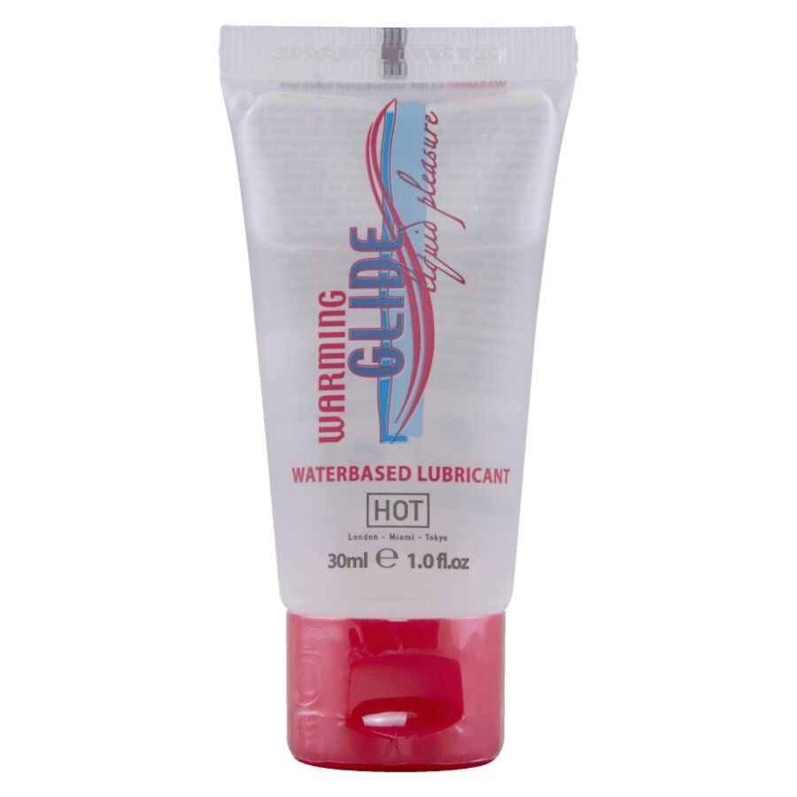 Warming Glide Liquid Pleasure Lubricante Base Agua Efecto Calor 30 Ml