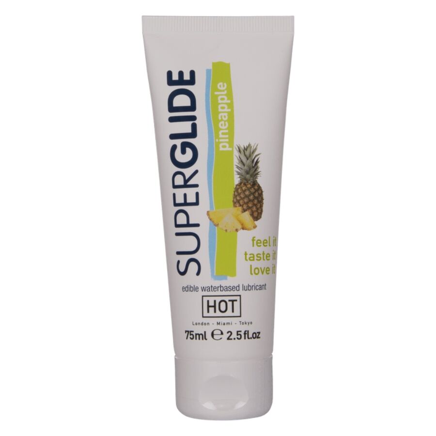 Superglide Lubricante Comestible Base Agua Piña 75 Ml