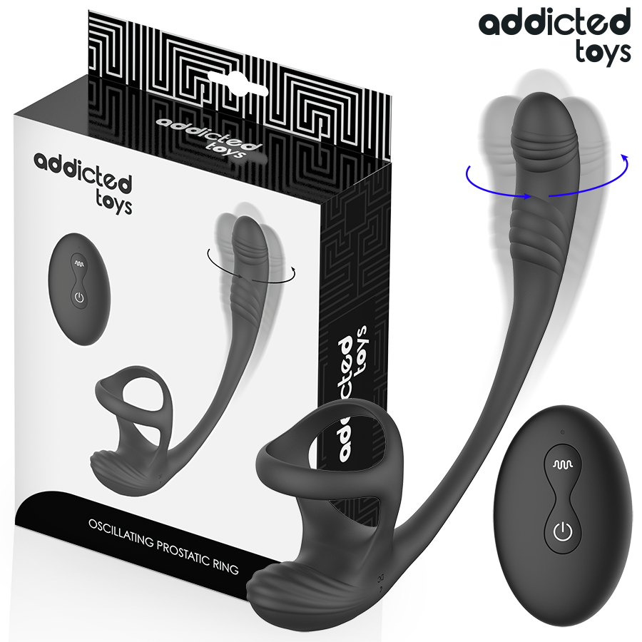 Plug Anal Vibración Y Waving 360º Y Estimulador Testículos