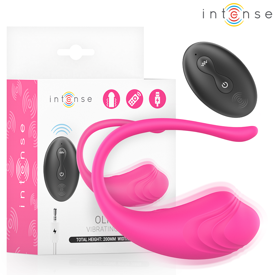 Olivia Huevo Vibrador Rosa Control Remoto
