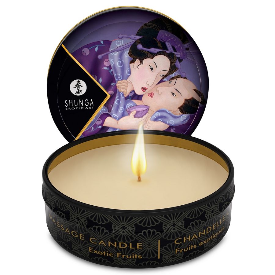Mini Caress By Candelight Vela Masaje Frutas Exóticas 30 Ml