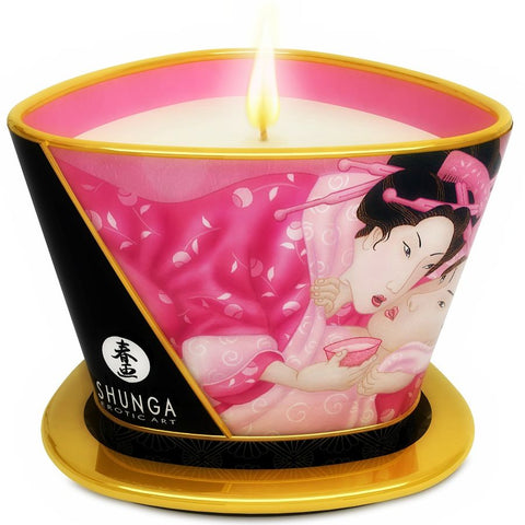 Mini Caress By Candelight Vela Masaje Rosas Afrodisíacas 170 Ml