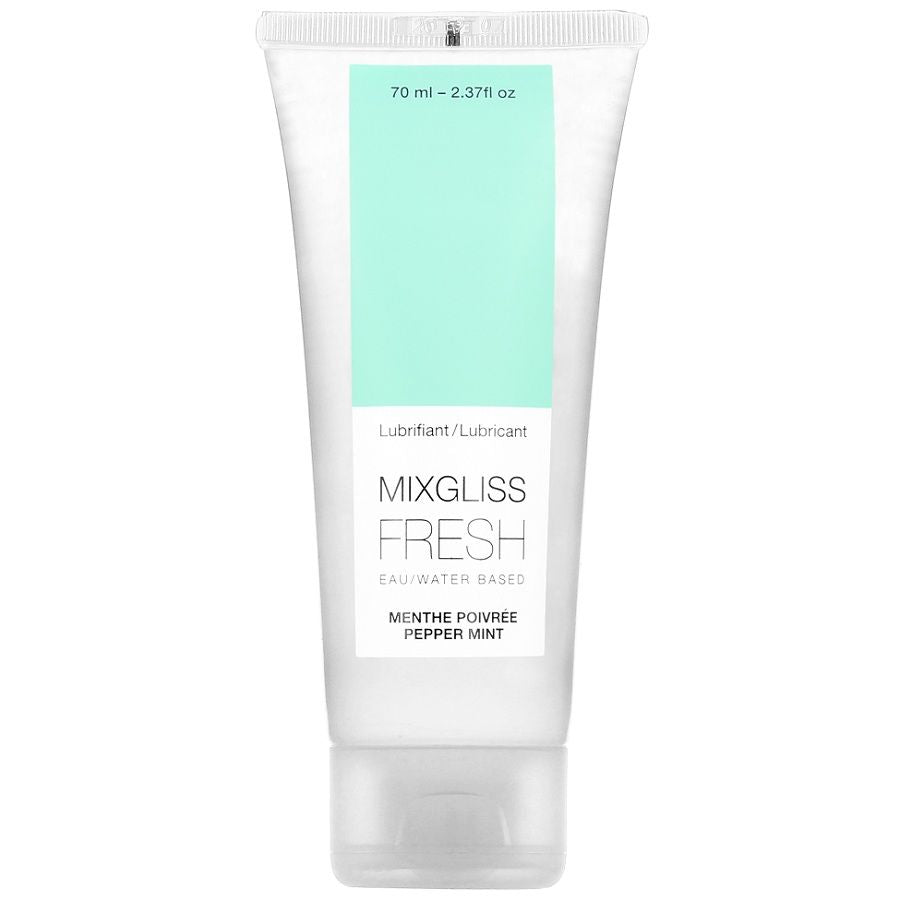 Lubricante Base Agua Efecto Frio Sabor A Menta 70 Ml