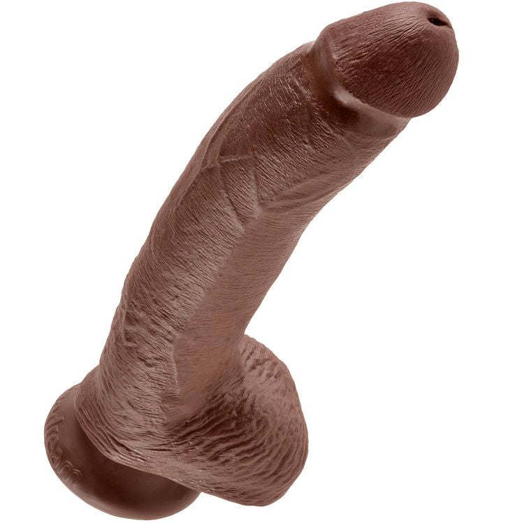 9 Pene Realístico Marrón 22.9 Cm