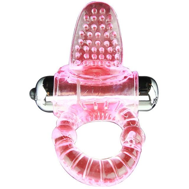 Sweet Abs 10 Ritmos Ring Anillo Pene Vibrador Rosa