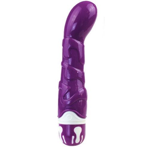 Realistic Cock 10 Ritmos Sensation Violeta