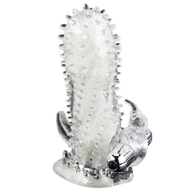 Brave Man Extension Pene Vibrador Rabbit
