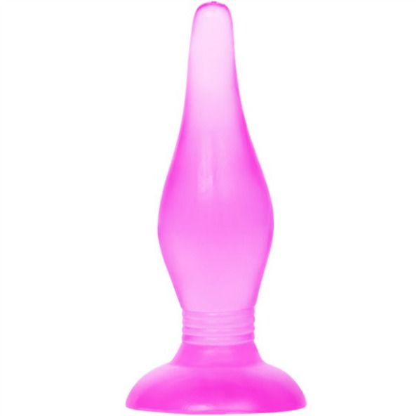 Plug Anal Tacto Suave Lila 14.2 Cm
