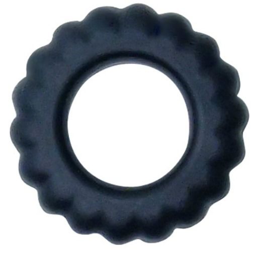 Titan Cockring Black 2 Cm