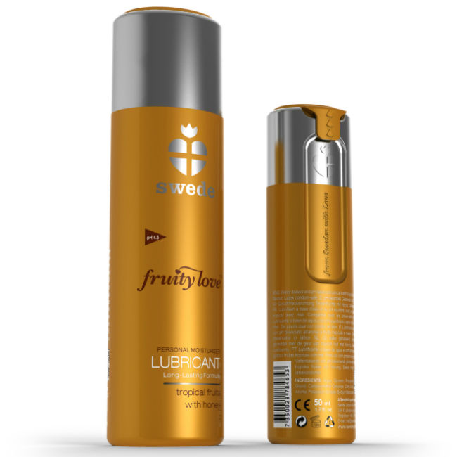Fruity Love Lubricante Frutas Tropicales Con Miel 100 Ml