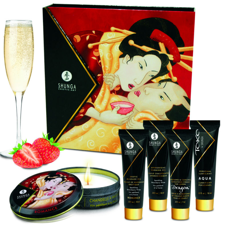 Kit Secret Geisha Fresas Y Cava