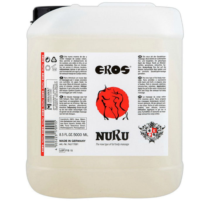 Nuru Aceite Masaje Rico En Minerales 5000 Ml