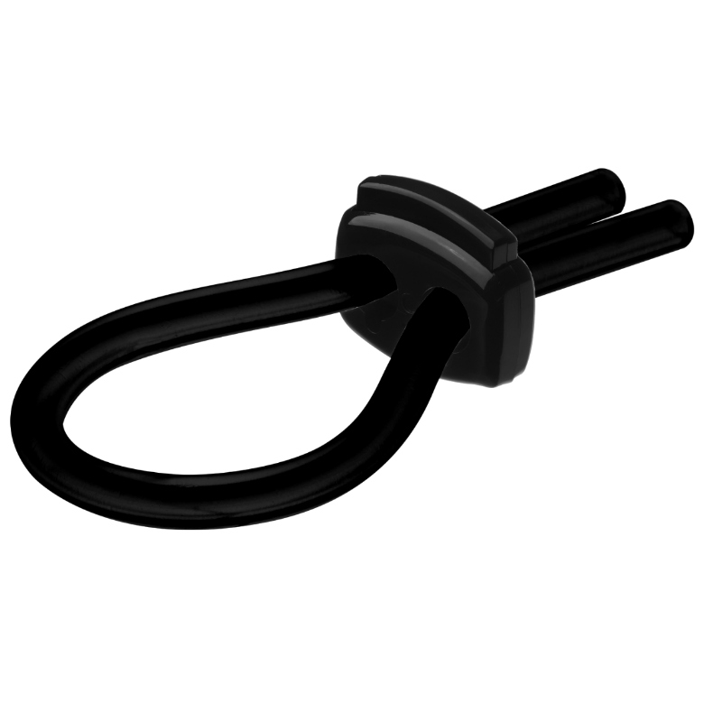Anillo Silicona Para Pene Negro - M
