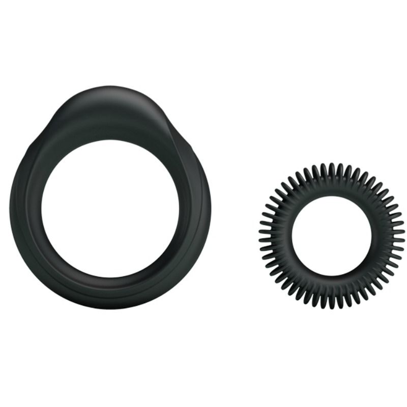 Kit 2 Anillos Silicona Ring Manhood