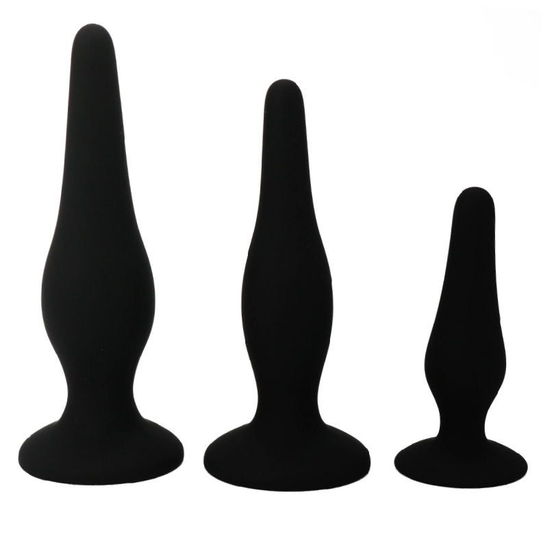 Kit Iniciacion Anal Plugs Silicona