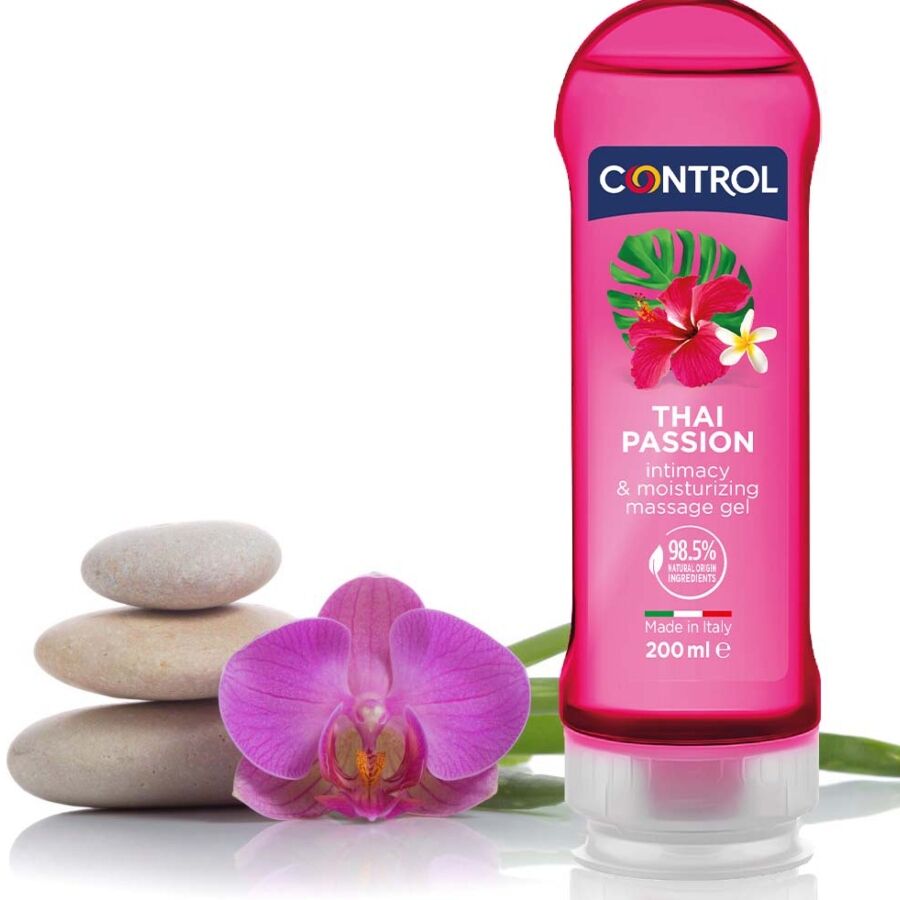 2 En 1 Massage & Pleasure Thai Passion 200 Ml