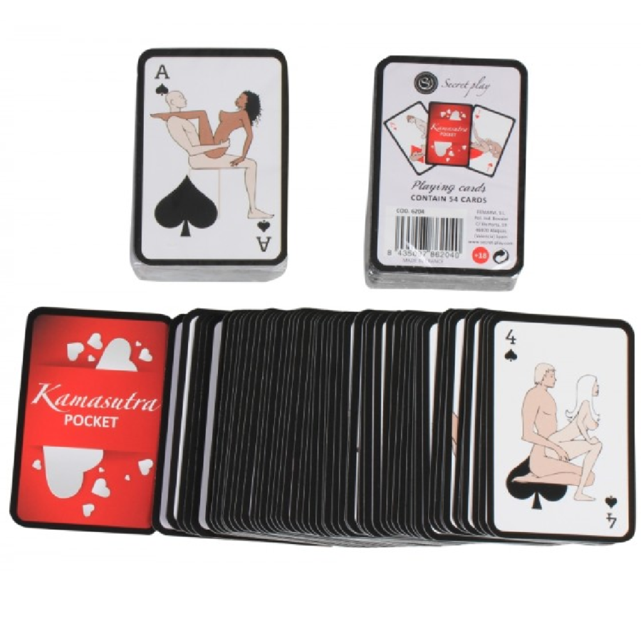 Cartas Kamasutra Mini (Es/En/Pt/It/Fr/De)