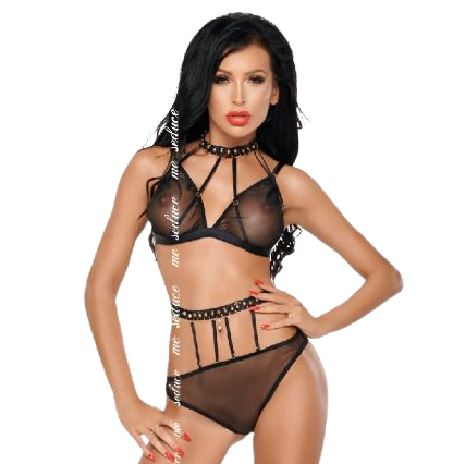 Dotty Set Dos Piezas Negro S/M
