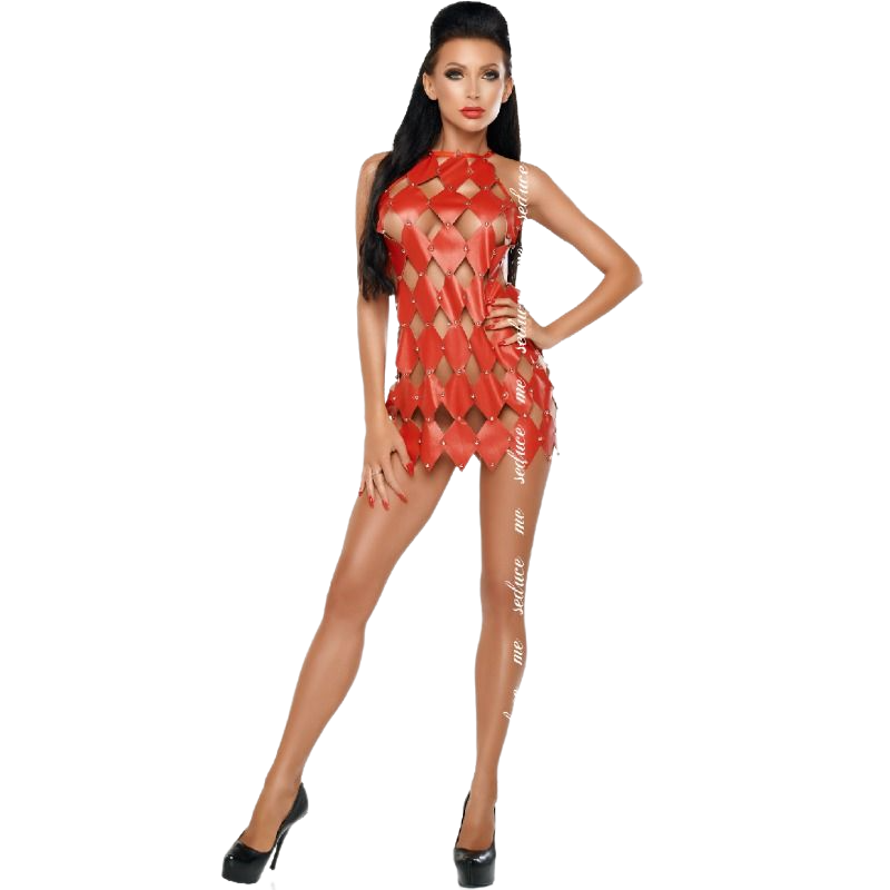 Gwen Vestido Espalda Descubierta Rojo S/M