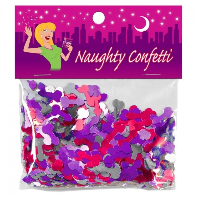 Naugthy Confeti Forma Pene