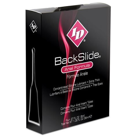Id Backslide - Anal Formula 4 Tubos Anales 8Ml
