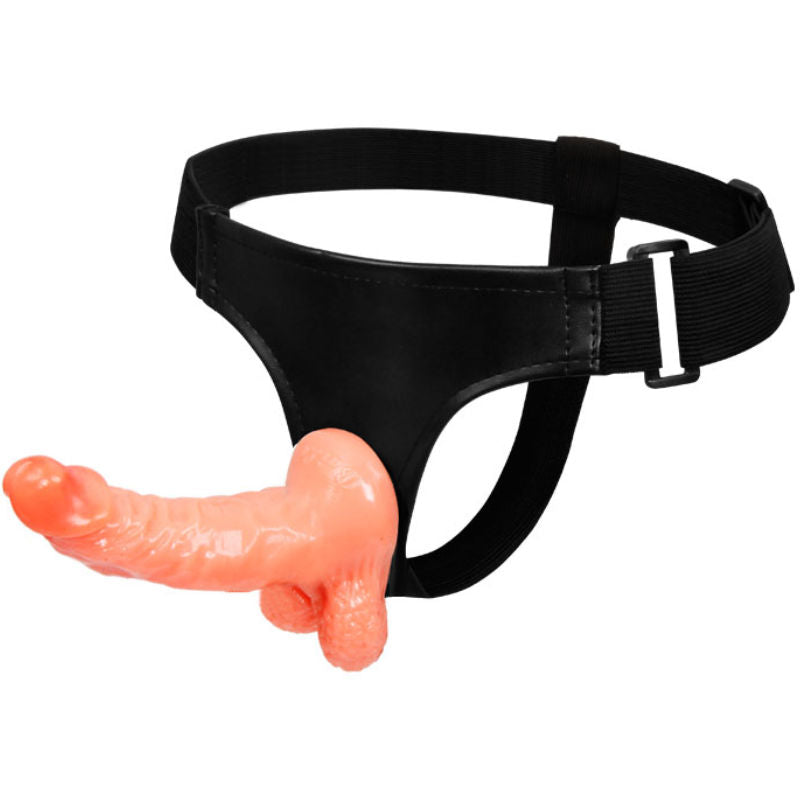 Arnés Con Pene Realístico Y Braguita Ajustable Ultra Passionate 15.5 Cm