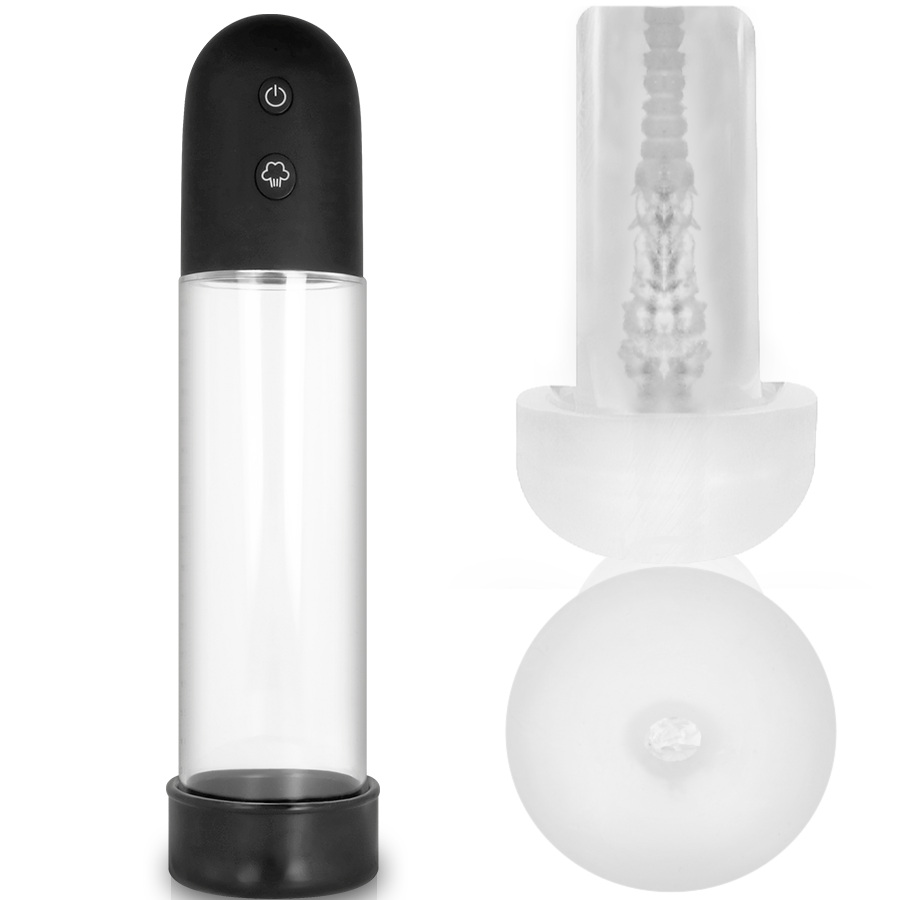 Bomba Erección Rx11 Automática Con Masturbador