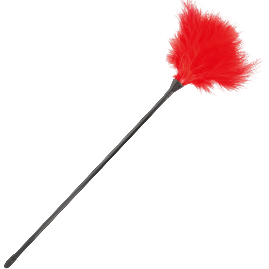 Pluma Estimuladora Rojo 42Cm