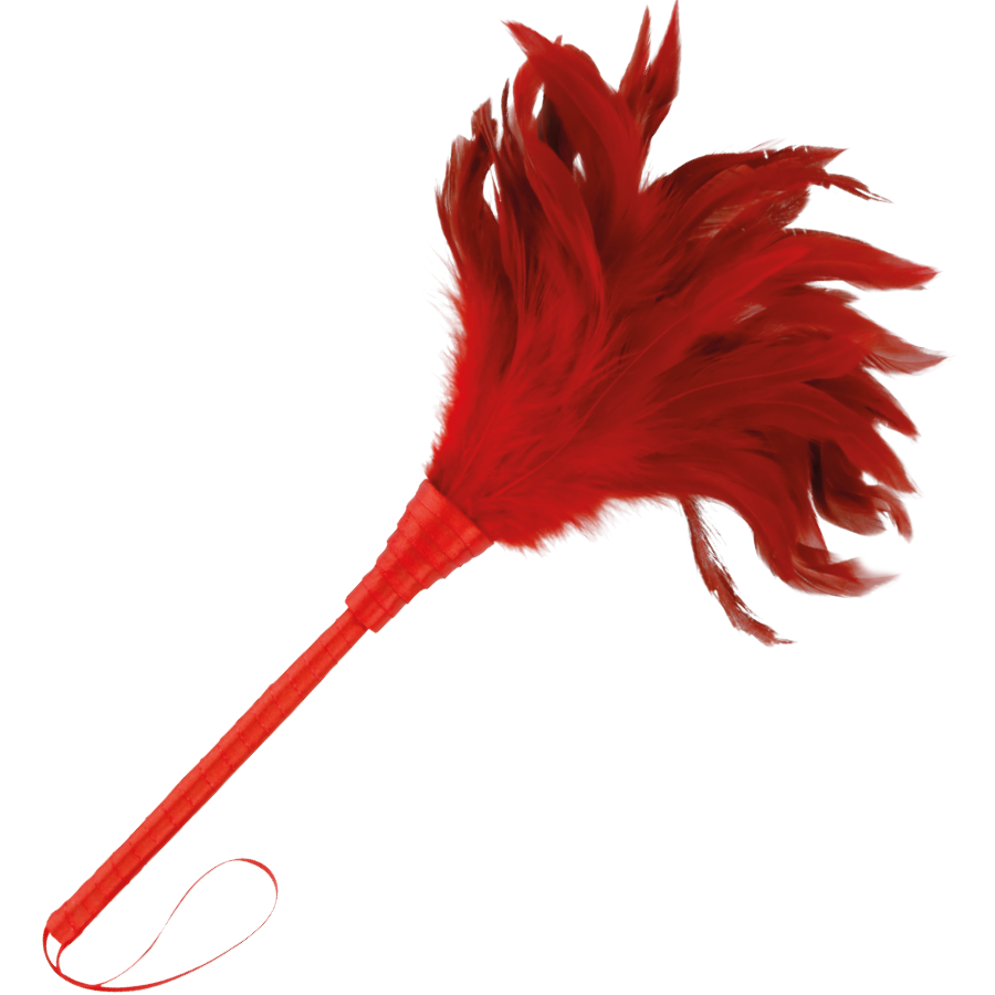 Pluma Estimuladora Rojo 24Cm