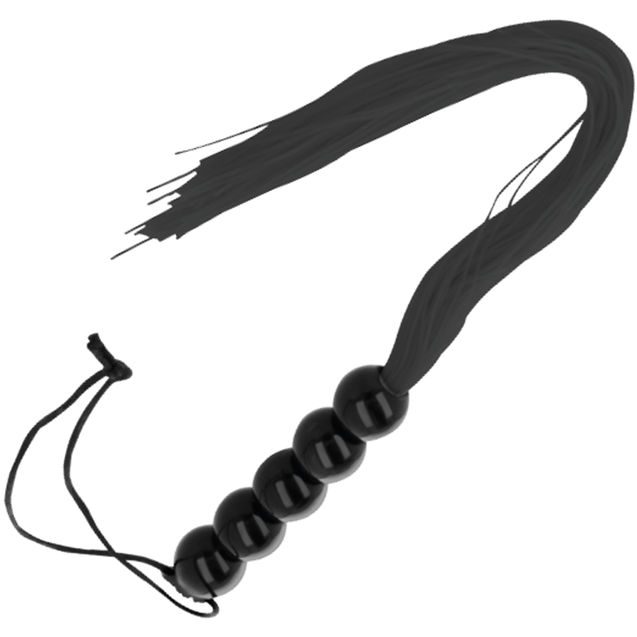 Látigo Bondage Negro Fino