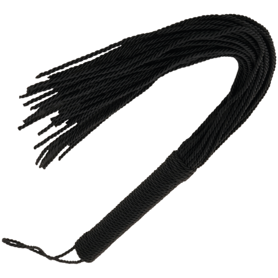 Látigo Bondage Negro 50Cm