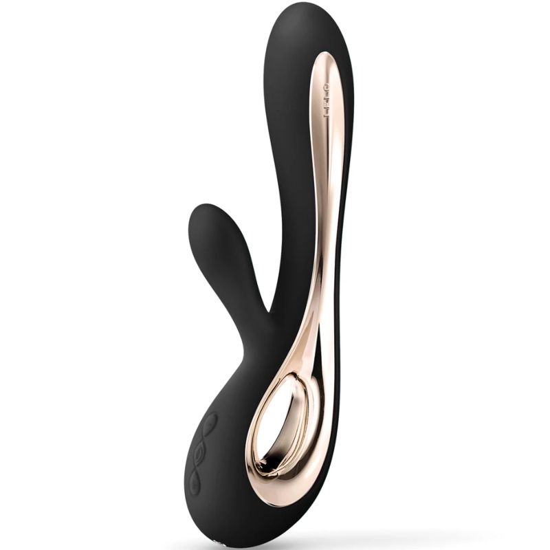Soraya 2 Negro Vibrador Rabbit