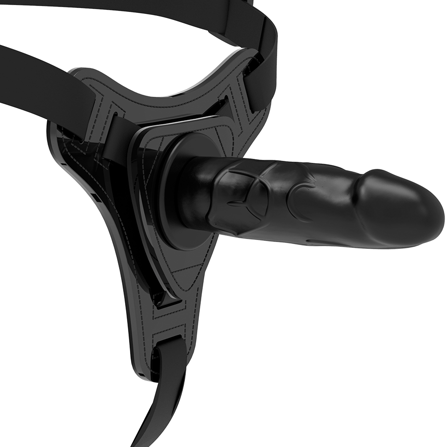 Silicona Negro Realistic 15 Cm
