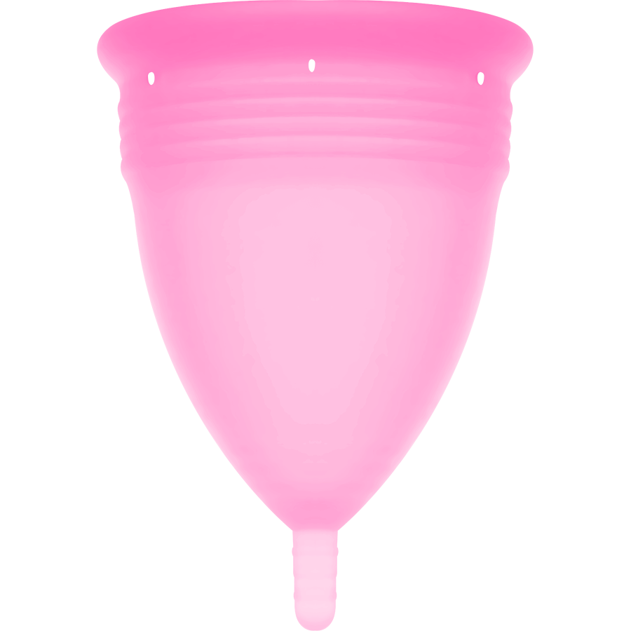 Copa Menstrual Fda Silicona Rosa - Talla S
