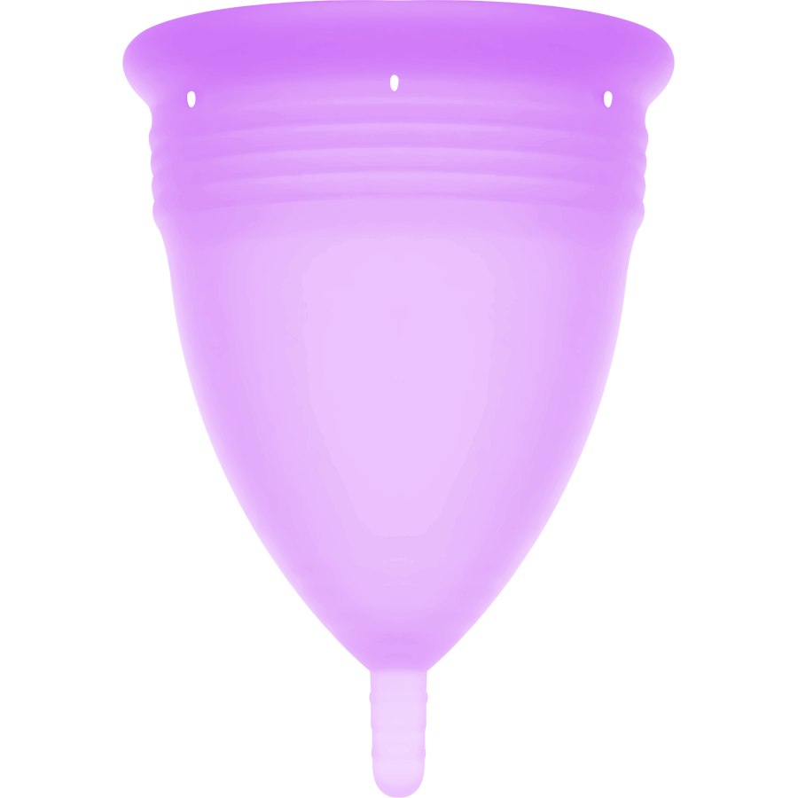 Copa Menstrual Fda Silicona Lila - Talla S