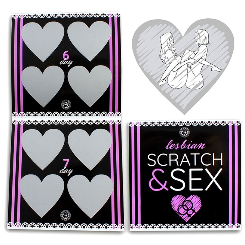 Scratch & Sex Juego Parejas Posturas Lesbicas (Es/En/Fr/Pt/De)