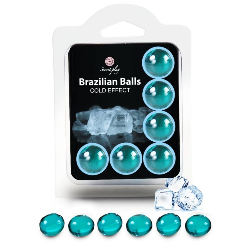 Set 6 Brazilian Balls Efecto Frio