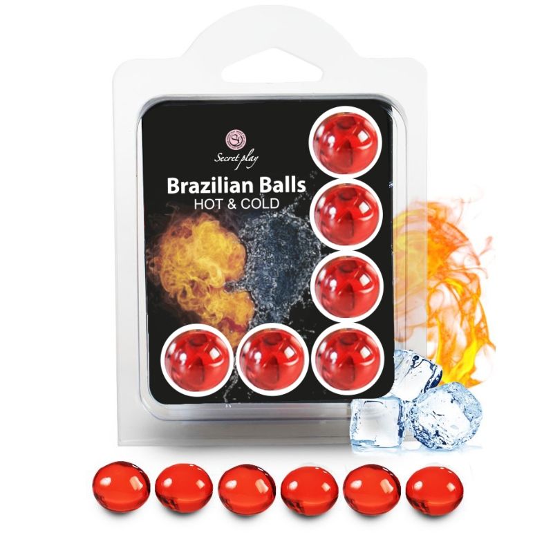 Set 6 Brazilian Balls Efecto Frio Y Calor