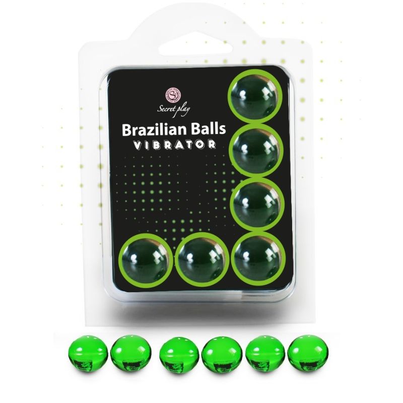 Set 6 Brazilian Balls Vibrator