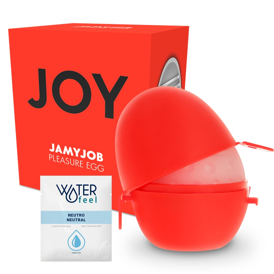 Huevo Masturbador Discreto Version Rojo Joy
