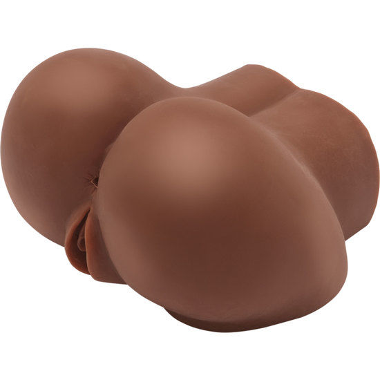 Big Ass Masturbador Realista Con Vibrador Marrón
