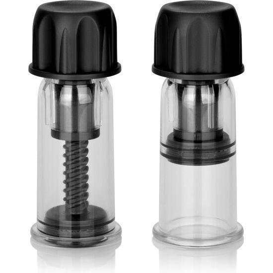 Vaccum Twist Succionadores Pezones Negro
