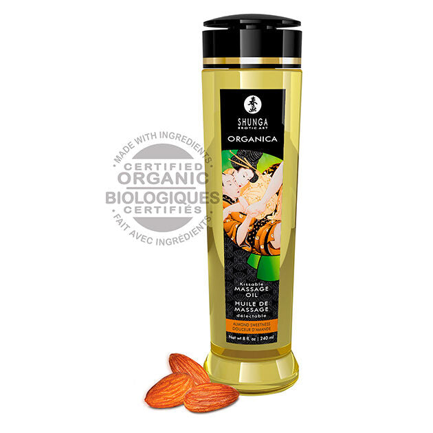 Aceite De Masaje Orgánico Almendra 240 Ml