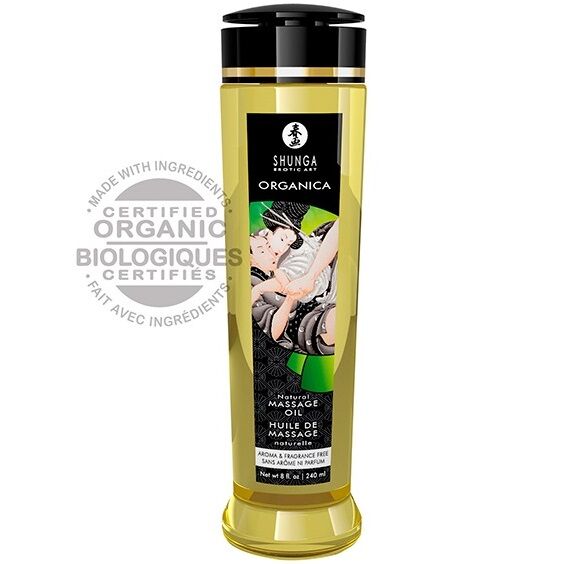 Aceite De Masaje Orgánico Natural 240 Ml