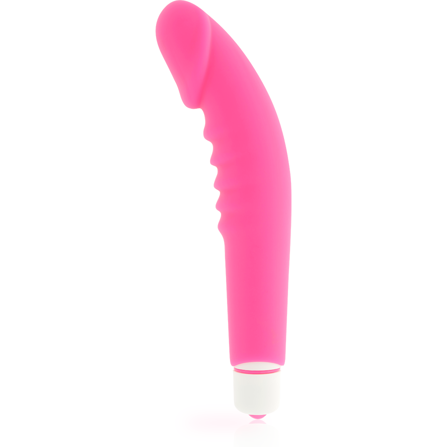 Realistic Pleasure Vibrador Silicona Rosa