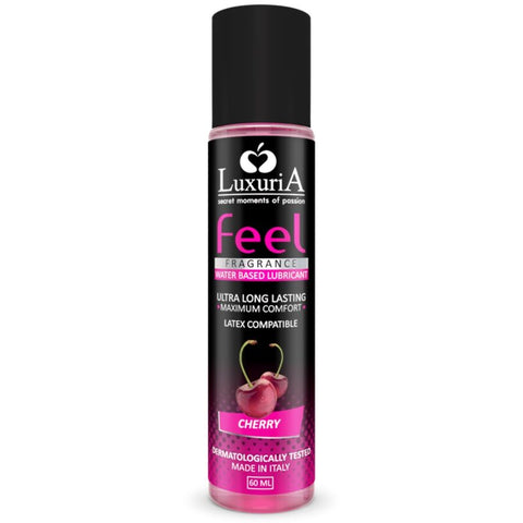 Luxuria Feel Lubricante Base Agua Cereza 60 Ml