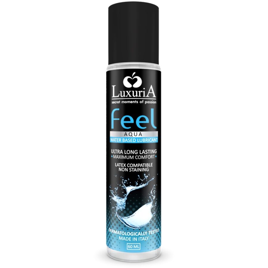 Luxuria Feel Lubricante Base Agua Aqua 60 Ml