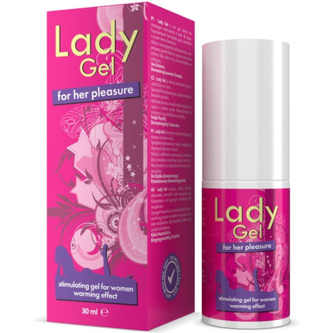 Lady Gel For Ger Pleasure Gel Estimulante Efecto Calor Ella 30 Ml