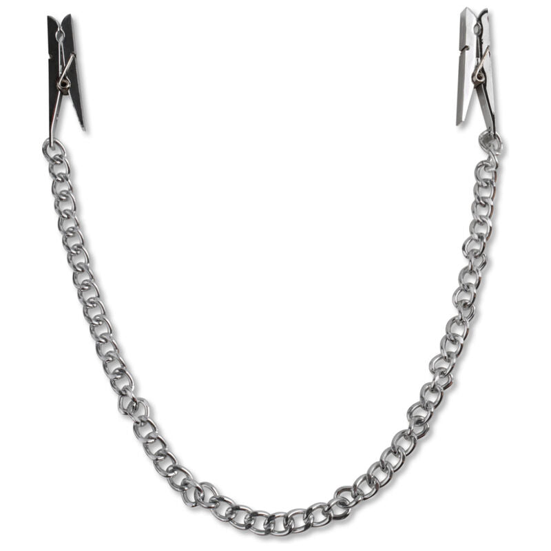 Series Cadena Para Pezones Plata