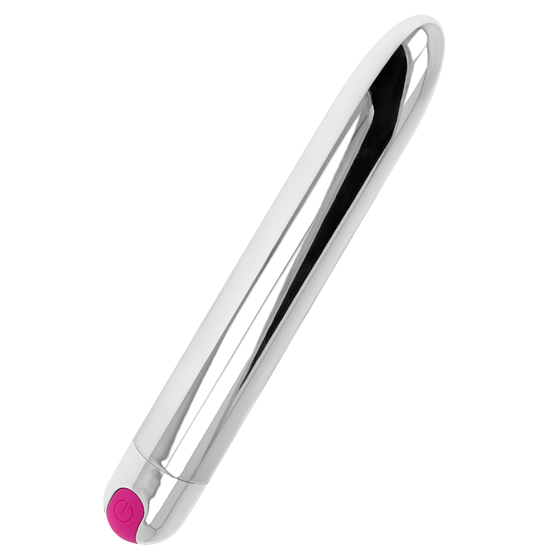 Vibrador Silver Recargable 10 Modos 18.5 Cm